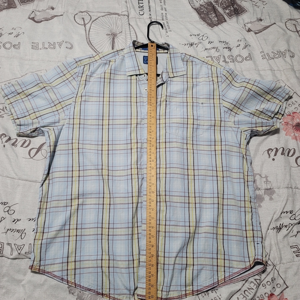 Tommy Bahama multi colored mens XXL button-up shirt
